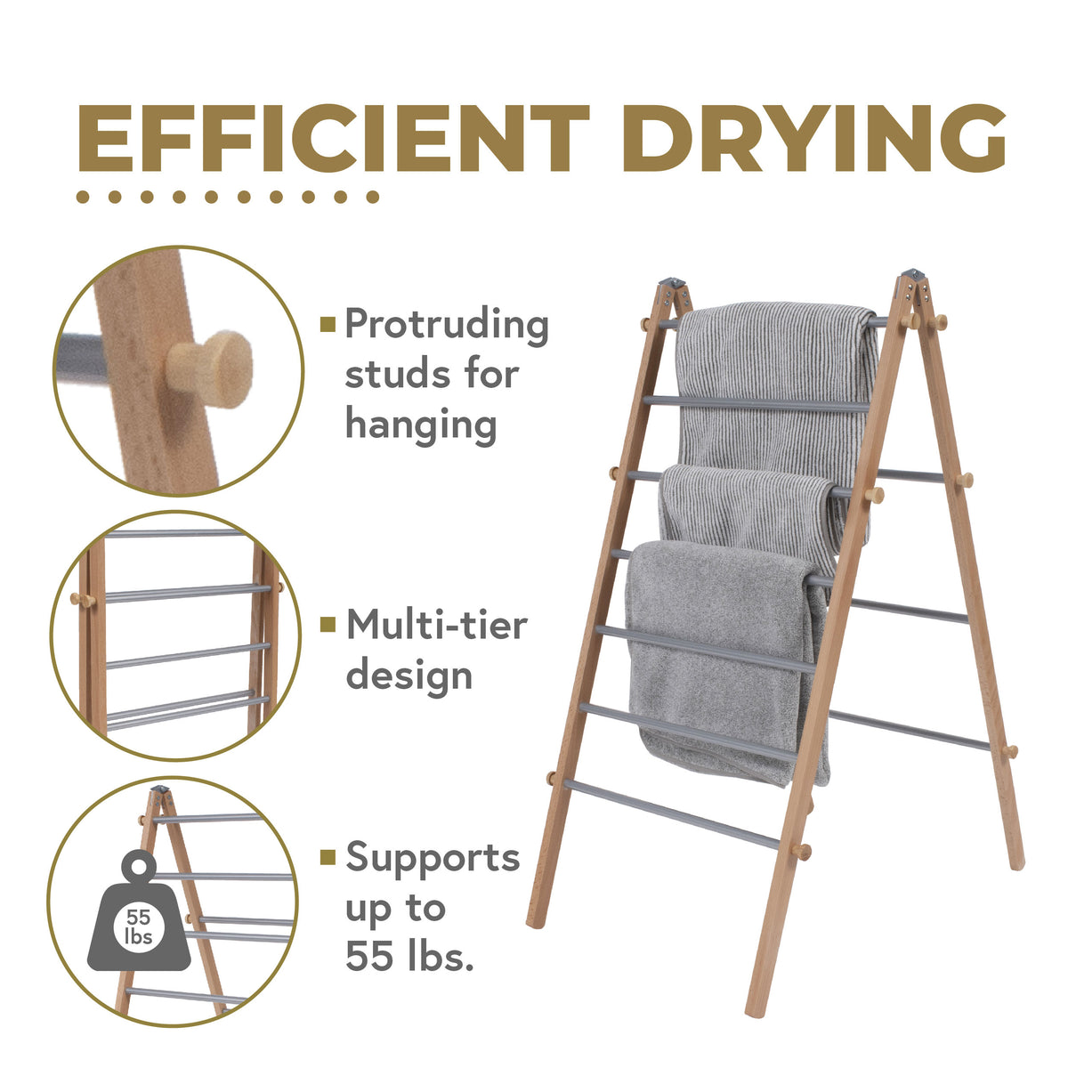 The cheap laundry ladder