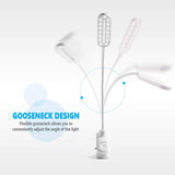 Rechargeable LED Clip Lamp