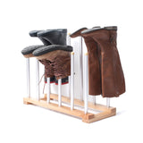 Modern Aluminum Boot Rack - 6 Pair