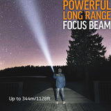 USB Rechargeable LED Flashlight w/ lanyard
