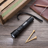 USB Rechargeable LED Flashlight w/ lanyard