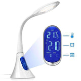 Multi-Purpose LED Desk Lamp w/ Calendar, Alarm, Temperature