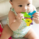 Germ-Repellent Baby Key Teether