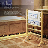 Freestanding Towel Warmer - Wood Frame