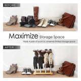 Modern Aluminum Boot Rack - 4 Pair
