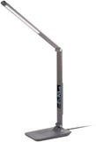Aluminum LED Desk Lamp w/Wireless Charging & LCD Display