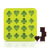 Silicone Poker Chocolate Mold