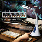 Multi-Purpose LED Desk Lamp w/ Calendar, Alarm, Temperature