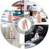 280ml Mini Humidifier [Detachable USB Cable] - Pink