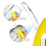 5-in-1 Multi-Tool for Fishing, Yellow Fish