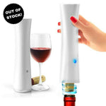 Rechargeable Electric Wine Corkscrew - White